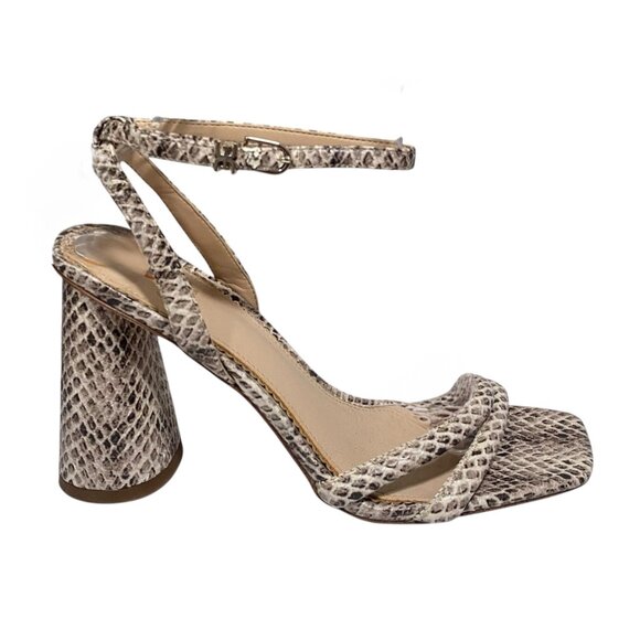 SAM EDELMAN KIA BLOCK HEEL SANDAL Size 6.5 - Picture 1 of 7